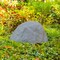 Decorative Outdoor Weather-Resistant Artistic Artificial Faux Stone Rock, Garden Patio Granite Grey Fiberglass Stone